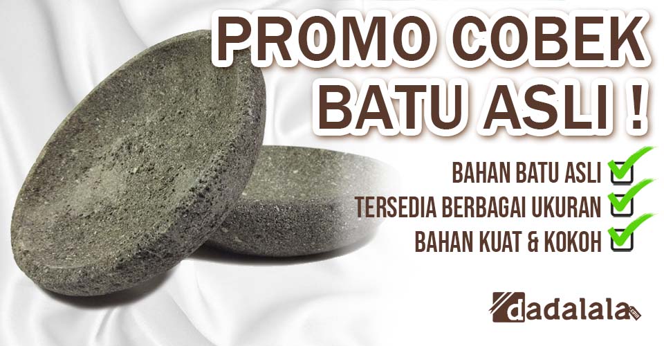 Jual Grosir Cobek Batu Asli Dadalala