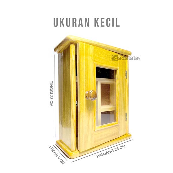 Kotak Obat Kayu Pinus