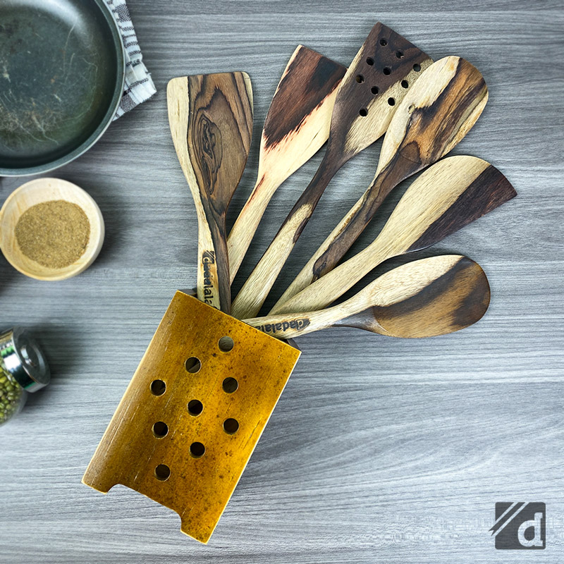 Spatula Kayu Untuk Teflon