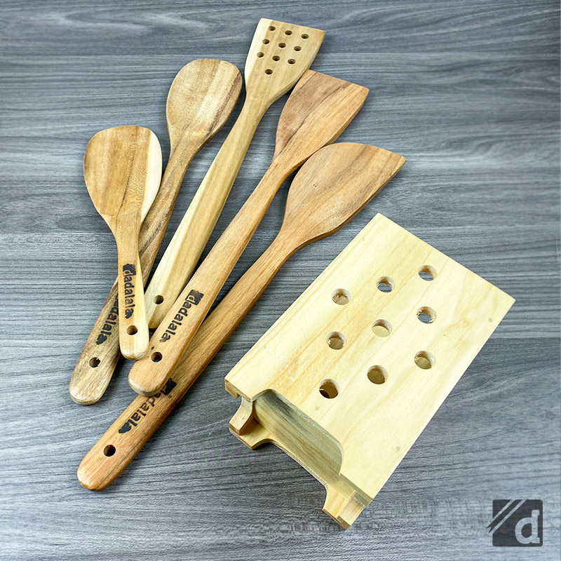 Spatula Set Kayu Jati